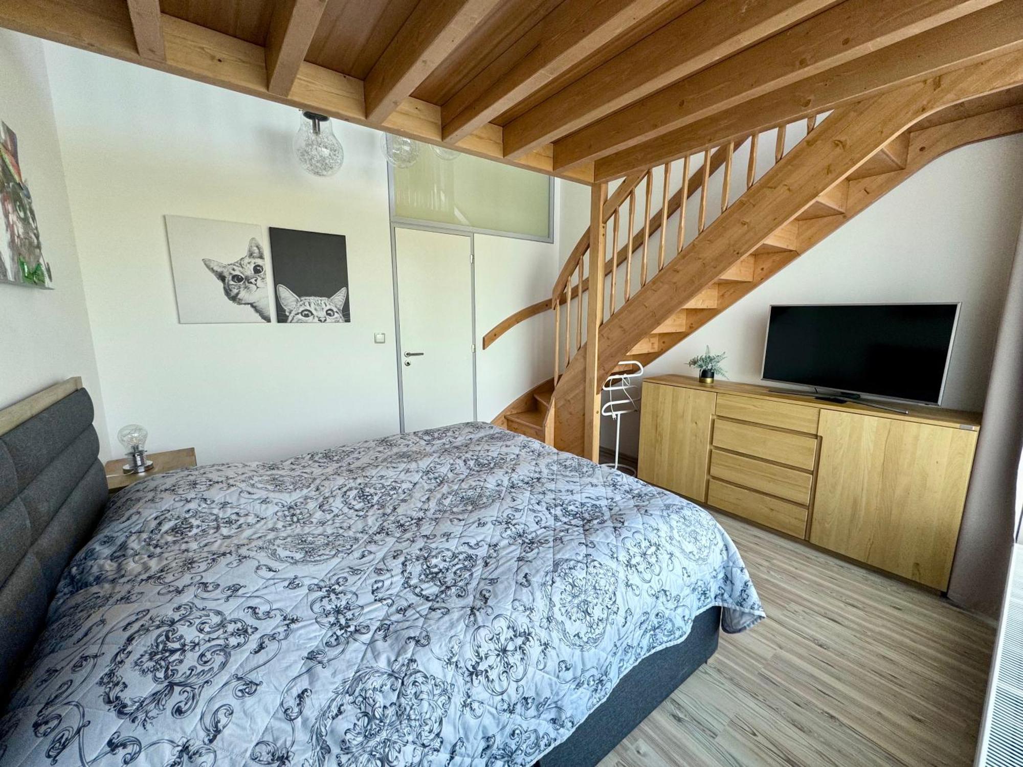 Miky Apartman Klinovec Garden Loucna pod Klinovcem Exterior photo